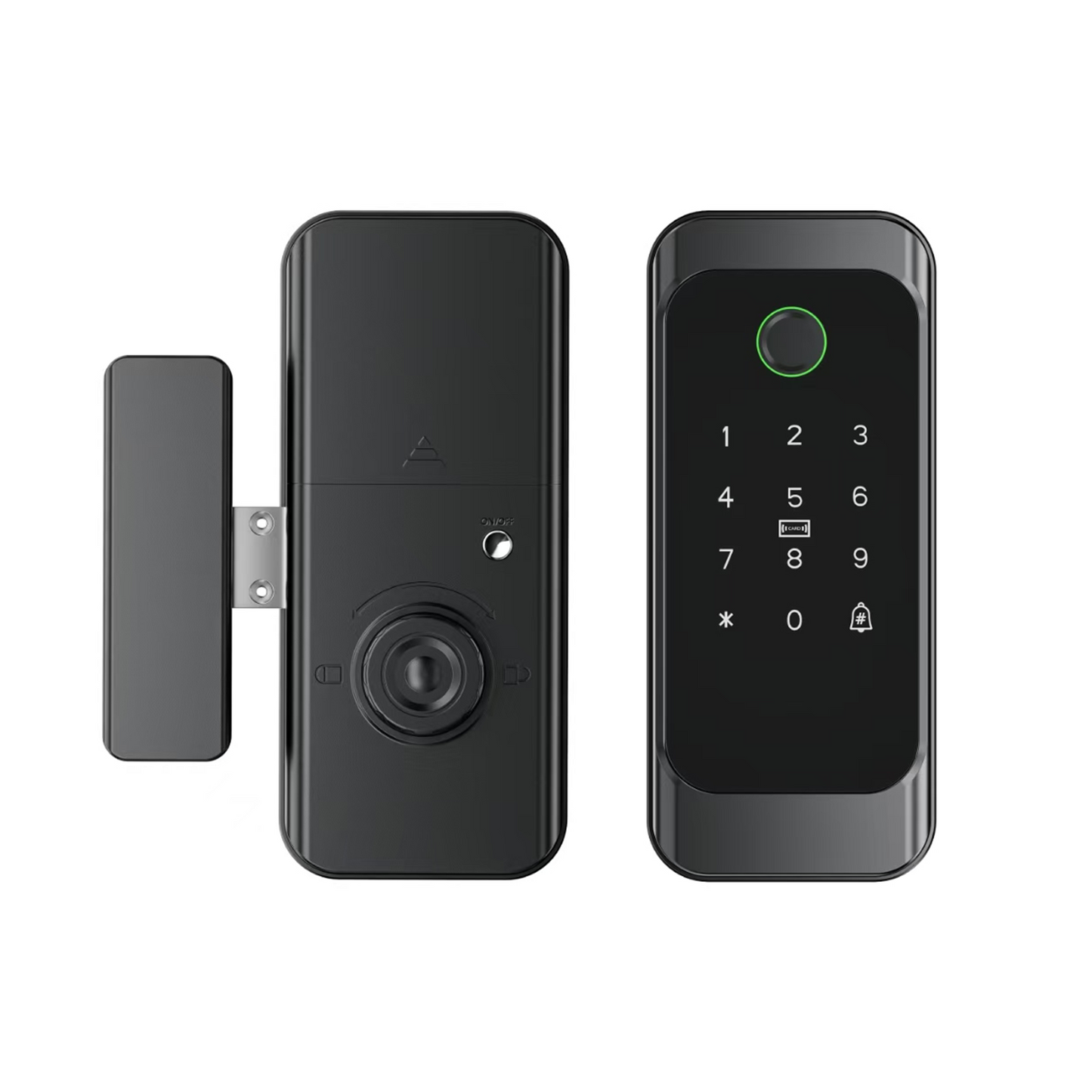 B01 Smart Rim Lock 5 Unlocking ways