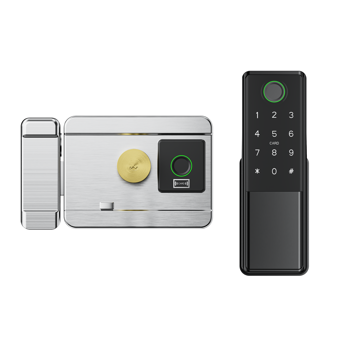 N01 Smart Rim Lock 5 Unlocking ways