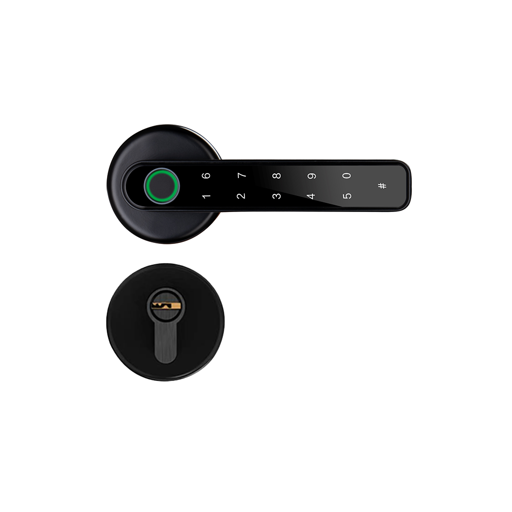 Lucid Lock 296 Smart Lever Lock 5 Unlocking Ways – Pulido Smartlock