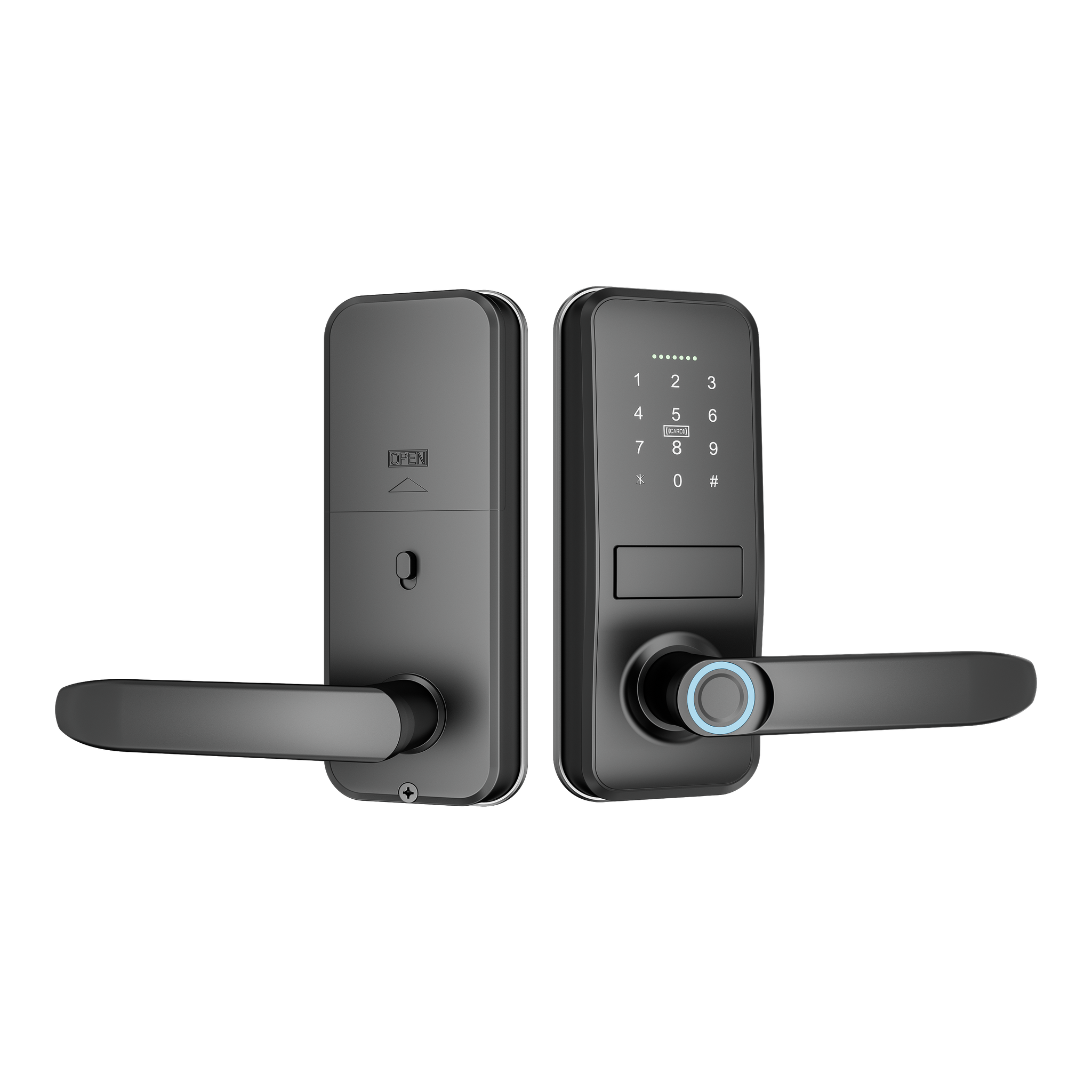Link Smart Keyless Lock For Apartment Elevators Reference: P13 Smart Lever Lock 5 Unlocking Ways